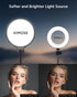 Ring Light with Stand for Zoom Meetings, 360° Rotate 10.5" Zoom Lighting for Video Calls and Live Streaming