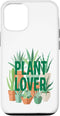 Succulent Plants Plant Lover Succulent Cactus Gardening Nature Case for iPhone 12/12 Pro