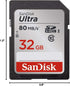 Sandisk 32GB 10 80MB/s (SDSDUNC-032G-GN6IN) Ultra Class SDHC UHS-I Memory Card up