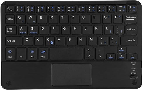EBTOOLS Ultra Slim Bluetooth Keyboard, Mini Portable Bluetooth 3.0 Keyboard with Touchpad for Android/Windows