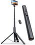 ANXRE 71" Phone Tripod, NT79 Extendable Selfie Stick with 1/4" Camera Mount for