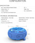 CYBORIS IPX7 Small Floating Bluetooth Speaker Waterproof, Shockproof & Portable Mini Outdoor Wireless Speaker