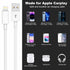 Apple Carplay Cable, USB A to Lightning Charger Cord Compatible with iPhone 14 13 12 11 Pro Max XR XS X, Car Charging