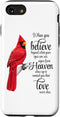 iPhone SE (2020) / 7 / 8 Cardinal Red Bird Sign from Heaven Angel Case