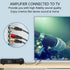 Yeung Qee 10 ft Audio Video RCA Cable, 3RCA Male to 3RCA Male Composite AV Cable for Set-Top Box, DVD