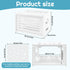Wensdr Upgrade Router Shelf Storage, Networking Router Stand, Freestand & Wall Mounted Router Storage Box, Modem Cable