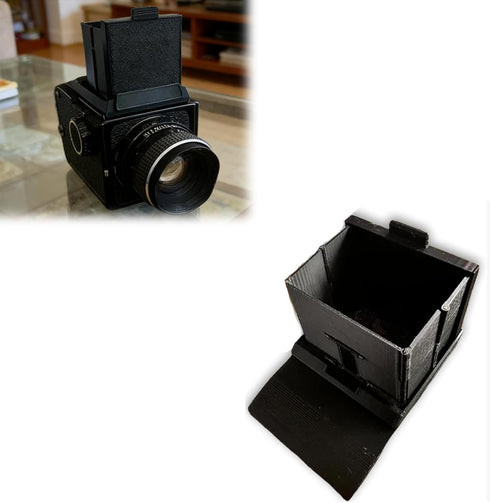 Generic Waist Level Finder Compatible with Mamiya 645, Interchangeable Viewfinder Hood Medium Format