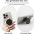 Grippopso Macaron Solid Color Design Expandable and Collapsible Mobile Phone Grip Stand Holder for Phone Tablet Cell