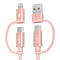 Basesailor 4-in-1 USB C to USB C Cable 1ft, 60W Fast Charging Multi Charger Cord for Kindle Fire, Samsung Tab - 2023