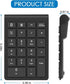 Foloda Bluetooth Wireless Number Pads, Portable 22 Keys Numeric Keypad for Laptop, PC