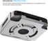 IFCASE Mac Mini M2 Mount - Heat Dissipation Design Anti-Scratch Under Desk Wall Mount Stand for Mac Mini