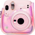 Illusion-colour Camera Case for Fujifilm Instax Mini 11/9/8 Camera,Adjustable PVC Camera Protective Cover Sling Shell Bag with Shoulder Strap