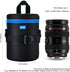 JJC Deluxe Lens Case Pouch Bag for Canon EF 24-70mm f2.8L/EF 50mm f1.2L/EF 85mm f1.2L II and More Lenses