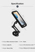 Universal Waterproof Bike Phone Holder - UltraThin, 360° Rotatable Touch Screen Protector for Smartphones Up to 6.8"