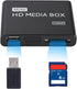 Fupi 1080P 7.1 1080P MMC MP3 Full-HD Digital Media Player, HDMI/AV/VGA Output, Surround Sound, HDMI Media Player
