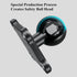BRCOVAN 2 PCS, 1'' Ball Mount Base with Aluminum Alloy 4-Hole AMPS Square Plate & 1'' TPU Ball Adapter