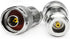TOJOIN DC Block In-Line N Type Male to Female RF Coaxial Adapter, 50MHz-6000MHz, 0.4dB Insertion Loss, 2 PCS
