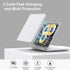Wireless Charger for Samsung, 2 in 1 Wireless Charging Station for Galaxy Z Fold 6/5/4/3, Charger for Galaxy