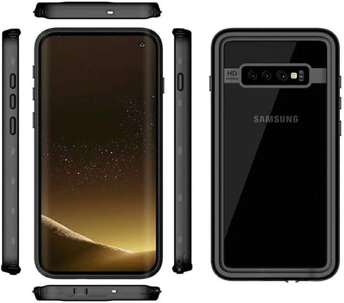 Samsung Galaxy S10 Plus Case, Waterproof Case with Built-in Screen Protector, IP68 Certified Full Sealed
