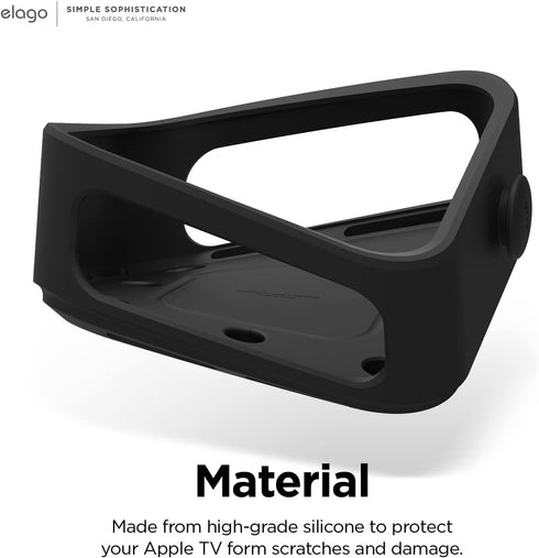 elago Apple TV Mount 4K 3rd Generation - Compatible with 2022 Apple TV, 3 Mount Options, Prevents Overheating
