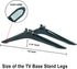 VINABTY 58R6E3 TV Base TV Stand Legs Replacement fit for Hisense TV