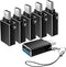 6 Pack USB C to USB Adapter, USB A to USB C Adapter, USB-C Male USB Female OTG Adapter for MacBook Pro, iPad Pro,
