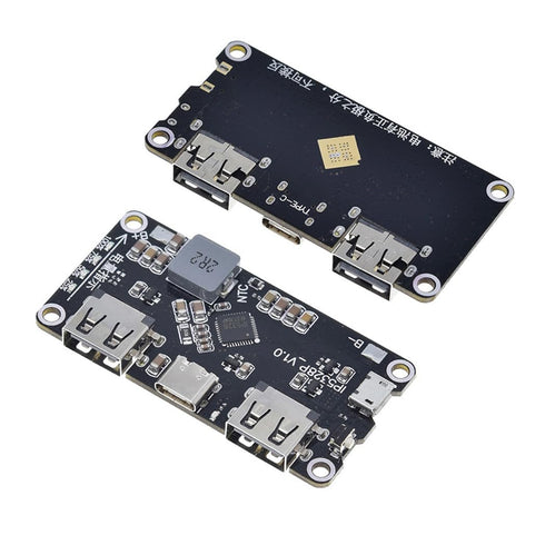 HiLetgo 2pcs IP5328P Dual USB Battery Fast Charge Module, Bi-Directional 18W Fast Charging Power Bank Board