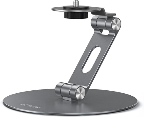 BESIGN PS01 1/4 inch Projector Foldable Mount Stand, Angle Adjustable Projector Stand with Mounting Screw