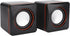 USB Powered Stereo Speaker System, Small Size Computer Speakers with 3.5 mm Aux Audio Plug for Laptop, Notebook,