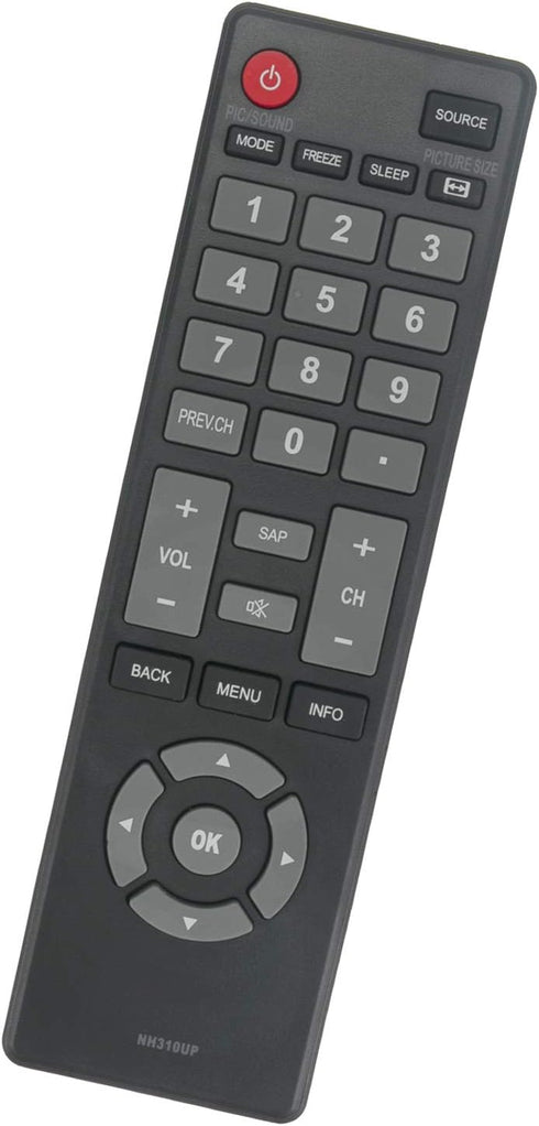 New NH310UP Replace Remote Fit for Emerson LCD LED TV Models LF320EM5F, LF320EM4A, LC320EM3FA, LE190EM3, LE220EM3,