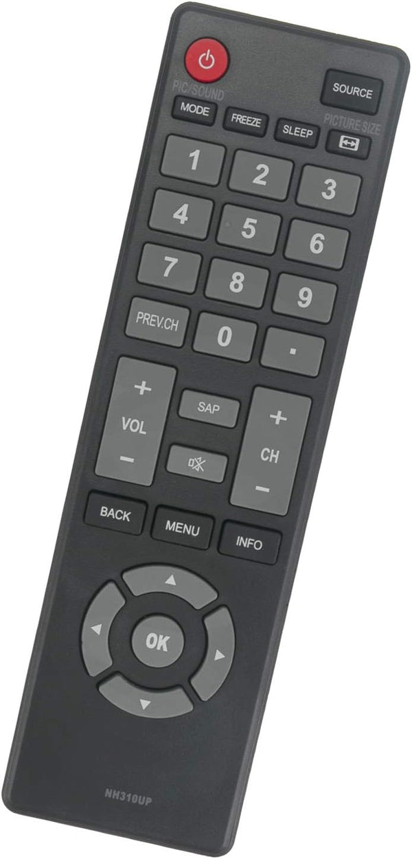 New NH310UP Replace Remote Fit for Emerson LCD LED TV Models LF320EM5F, LF320EM4A, LC320EM3FA, LE190EM3, LE220EM3,