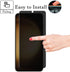 [2+2 Pack Samsung Galaxy S24 Plus Privacy Screen Protector and Camera Lens Protector, Premium Tempered Glass, No Bubbles