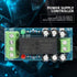 Walfront 12V 12A Power Controller Module Battery Emergency Switch, DC Automatic Power Controller Adapter Storage