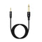 RIIEYOCA 1/8" to 1/4" TS Cable, Gold Plated 3.5mm Mono Male to 6.35mm Mono Male Audio Cable for Amplifier, Speaker,