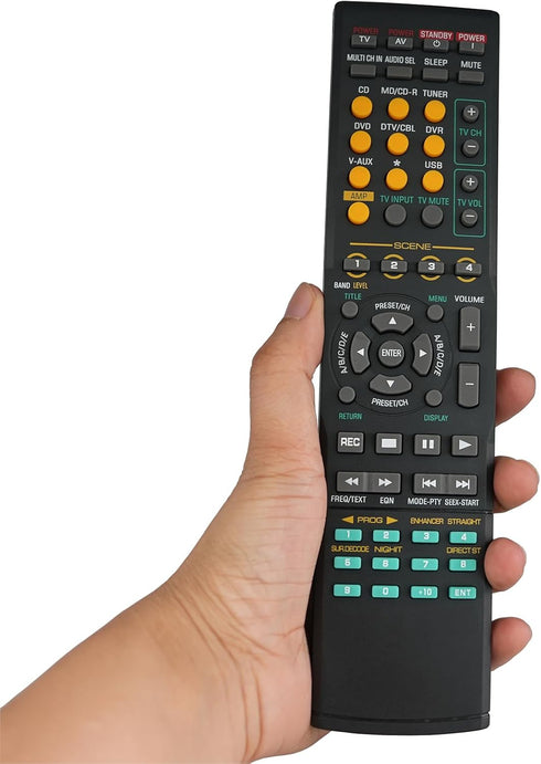 Remote Control for Yamaha AV Receiver RX-V563 HTR-6140 WJ40940EX YHT280 YHT-391 RAV310 RX-V1900 HTR6130
