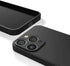 Shockproof Case for iPhone 13 Pro 6.1-Inch, Ultra Slim Protective Liquid Silicone Matte Finish Phone Case with Soft Anti-Scratch Microfiber Lining (Black)