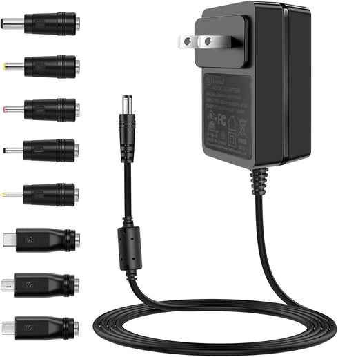 DC 5V Power Supply, 5 Volts 3Amps AC DC Power Adapter, USB C Charger for 5Vdc Devices, iPhone Charger, Massager Gun