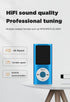 FKLBBLPM MP3 MP4 Portable Music Player, LCD Screen with Equalizer Display, MENU and VOL ControlsBlue