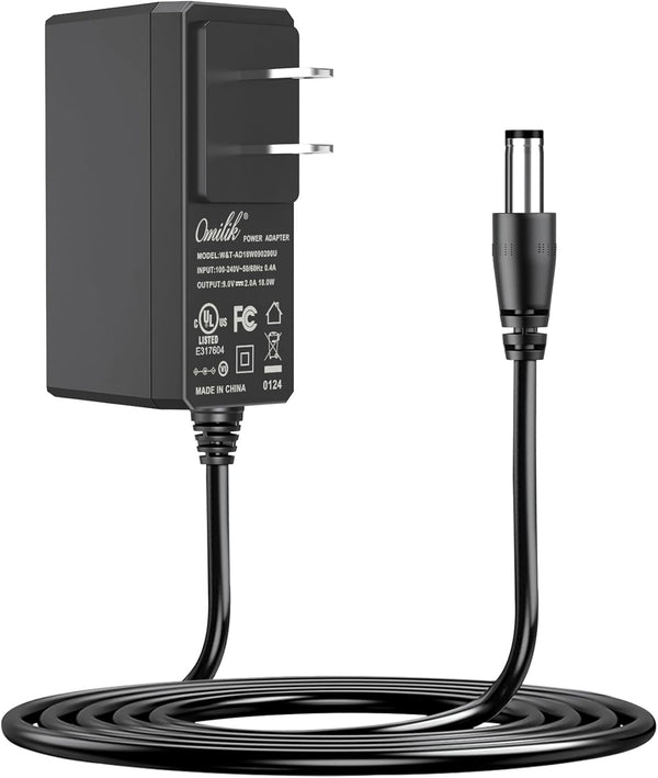 9V AC DC Adapter Compatible with DYMO LabelManager 220P 150 LM500TS Charger, Replacement for Multiple Label Makers