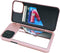 for iPhone 12 Pro Max Case, Built-in Mirror Shockproof Card Holder Cover Wallet Case for 6.7 Inch iPhone 12 Pro Max,