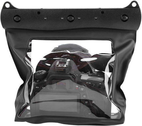 Waterproof Camera Housing Case, 20 Meter Underwater Protective Pouch Bag for Canon Nikon DSLR SLR Mirrorless Camera
