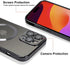 OOK iPhone 15 Pro Max Case 6.7" - Slim, Shockproof, Anti-Scratch, MagSafe Compatible, Built-in Camera Lens Protector -
