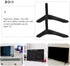 jojofuny Countertop Heavy Duty Aluminum TV Stand Base with Brackets, Universal TV Table Support Legs for Living Room