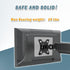 Universal Monitor VESA Mount Adapter for Non-VESA 13-27 inch Monitors Tablets iPad Bracket Kit