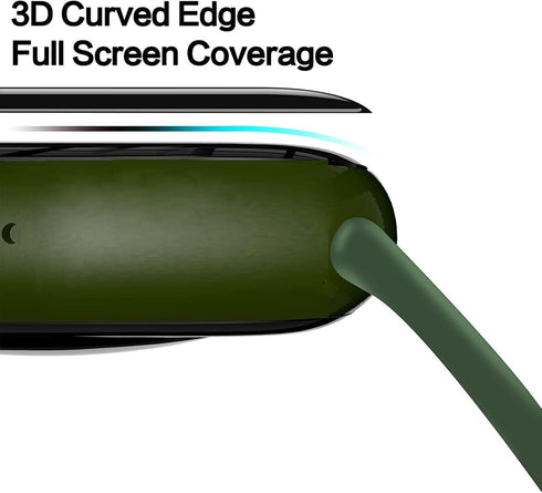 Compatible Screen Protector for AcclaFit Smart Watch, 3 Pack Full Coverage PET Film for L51 1.95"