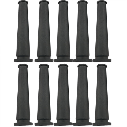 CHENJIN 10PCS Drill Grinder Wire Protection Sleeve - 69mm Cable Boots Flexible Rubber Hose for Power Tools
