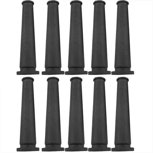 CHENJIN 10PCS Drill Grinder Wire Protection Sleeve - 69mm Cable Boots Flexible Rubber Hose for Power Tools