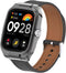 Leather Replacement Bracelet Strap for Xiaomi Redmi Watch 4, Compatible Watchband Accessories with Metal Frame