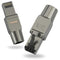 VCELINK Tool Free RJ45 Connectors Cat 8, Shielded Modular Plugs 40 Gbps 2000MHz PoE++, 2-Pack