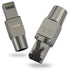 VCELINK Tool Free RJ45 Connectors Cat 8, Shielded Modular Plugs 40 Gbps 2000MHz PoE++, 2-Pack